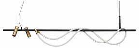 Подвесной светильник Odeon Light Corda черный арт. 4397/40L