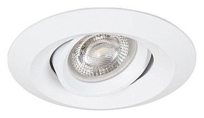 Встраиваемый светильник Arte Lamp Mira Mini белый арт. A2762PL-1WH