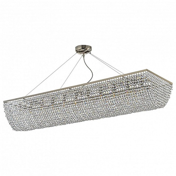 Подвесная люстра Arti Lampadari Milano серый арт. Milano H 1.5.120X30.102 N