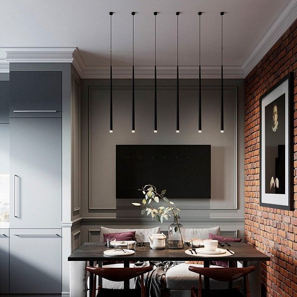 Подвесной светильник Loft it Reed латунь арт. 10358/600 AB