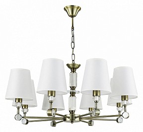 Подвесная люстра Arte Lamp Brocca бронза арт. A4093LM-8AB