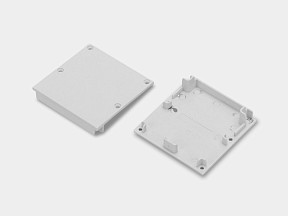 Заглушка SWG PRO  металл арт. LS5050-W-ECS