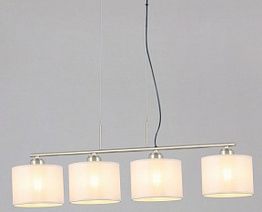 Подвесная люстра ILLUMICO  бронза арт. IL0908-4PSQ-26 AB DS