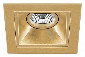 Встраиваемый светильник Lightstar Domino желтый арт. D51303