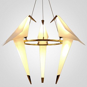 Подвесная люстра Imperiumloft Origami Bird золото арт. 40.1045