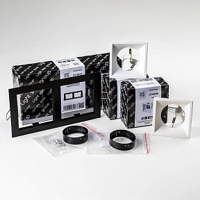 Встраиваемый светильник Lightstar Domino белый арт. D5270606BMOD