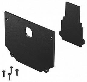 Заглушка Maytoni Accessories for tracks Exility черный арт. TRA034EC-SCH-42B