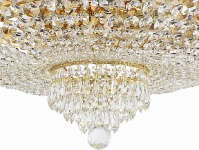 Люстра на штанге Arti Lampadari Santa золото арт. Santa E 1.2.60.600 G
