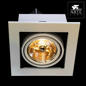 Встраиваемый светильник Arte Lamp Technika 2 белый арт. A5930PL-1WH