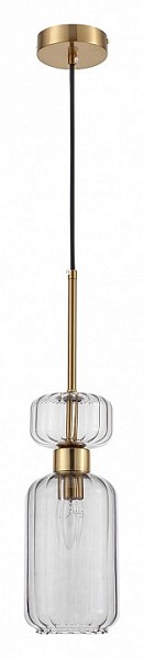 Подвесной светильник Escada Gloss желтый арт. 1141/1S Smoke