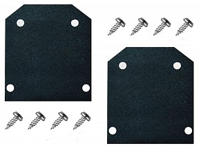 Заглушка Denkirs SMART PROFI черный арт. TR3047-AL