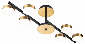 Люстра на штанге Escada Alcor черный арт. 10266/6LED