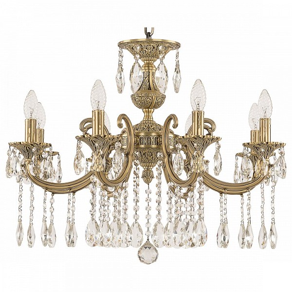 Подвесная люстра Bohemia Ivele Crystal 7209 бронза арт. 72209/8/210 A FP