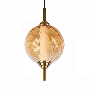 Подвесной светильник Loft it Helix бронза арт. 10421/B Amber