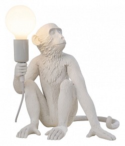 Настольная лампа декоративная Inodesign Monkey белый арт. Monkey 42.3131