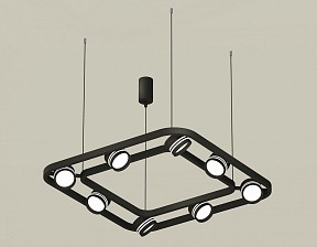Подвесная люстра Ambrella Light XB черный арт. XB9182153