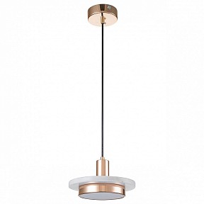 Подвесной светильник Escada 10260 золото арт. 10260/1LED White marble