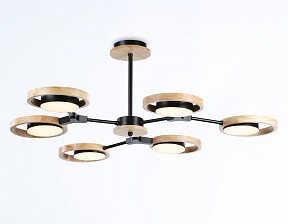 Люстра на штанге Ambrella Light FL дерево арт. FL51619
