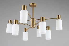 Люстра на штанге Omnilux Ales желтый арт. OML-69107-08