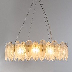 Подвесная люстра Arte Lamp Evie желтый арт. A4052SP-12SG