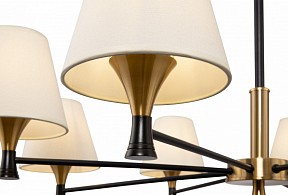 Люстра на штанге Freya Perfetto бронза арт. FR5098PL-08BBS