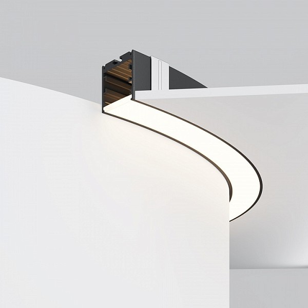 Профиль Maytoni Led strip черный арт. ALM-3535R-B-D-90°-0.8M