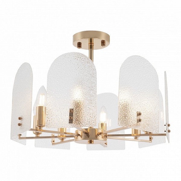 Люстра на штанге Arte Milano Sorrento-8309 золото арт. 378309/8/480 GD