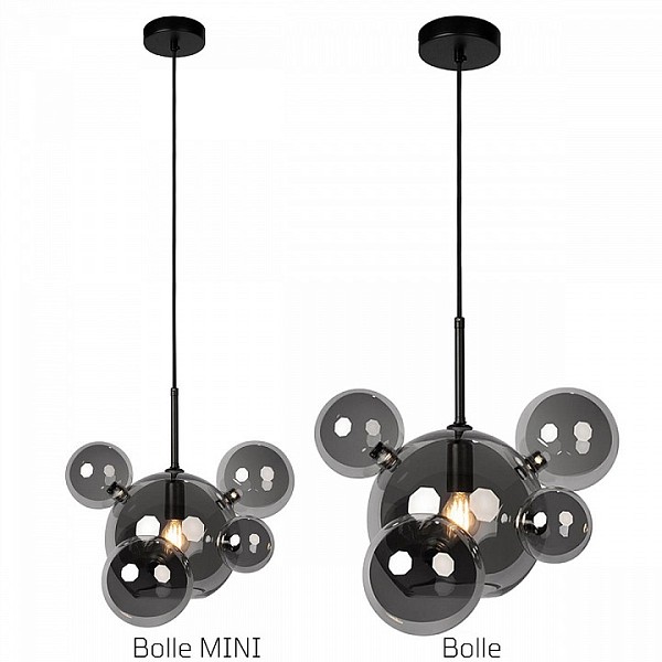 Подвесной светильник Loft it Bolle черный арт. 2029-P6 mini