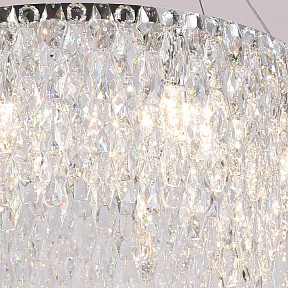 Подвесная люстра ILLUMICO IL5051 хром арт. IL5051-600PZF-25 CH ELITE