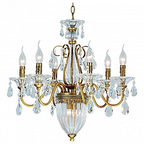 Подвесная люстра Arte Lamp Schelenberg бронза арт. A4410LM-6-2SR