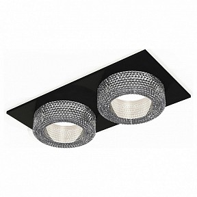 Встраиваемый светильник Ambrella Light XC черный арт. XC7636020