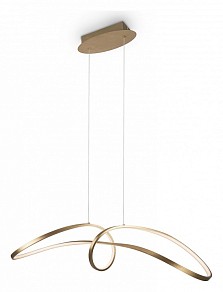 Подвесной светильник Maytoni Curve золото арт. MOD156PL-L52G4K