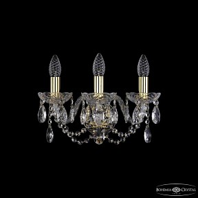 Бра Bohemia Ivele Crystal 1402 золото арт. 1402B/3/141 G