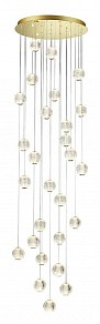 Накладной светильник Odeon Light Crystal 1 желтый арт. 5008/120L