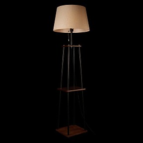 Торшер с полкой Loft it Cara дерево арт. 10574F