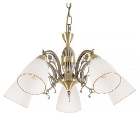 Подвесная люстра MyFar Мариз бронза арт. MR2721-5CP