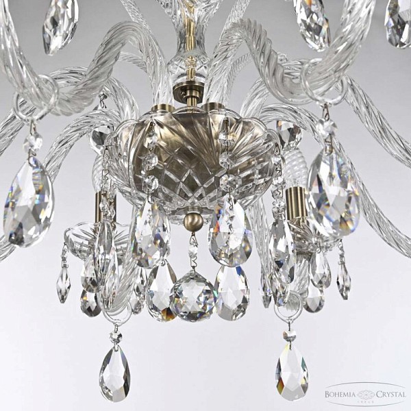 Подвесная люстра Bohemia Ivele Crystal 118 неокрашенный арт. 118/8/240 Pa