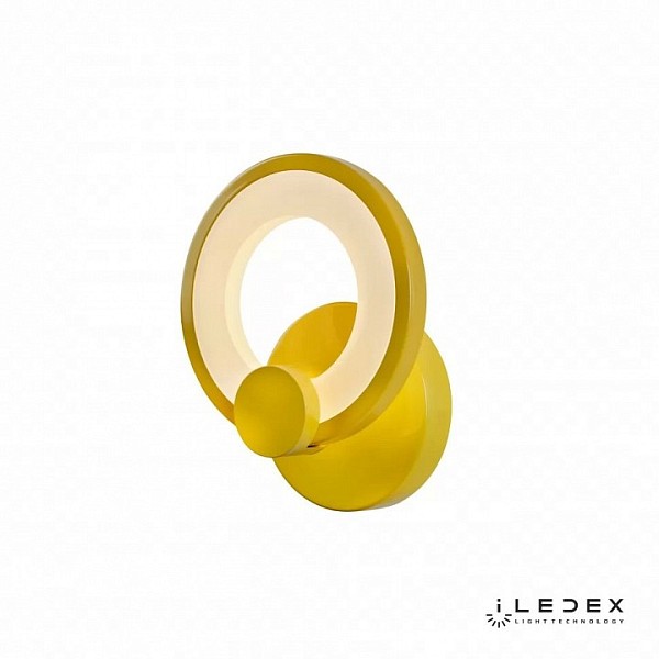 Бра iLedex Ring желтый арт. A001/1 Yellow