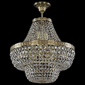 Светильник на штанге Bohemia Ivele Crystal 1910 золото арт. 19101/H1/45IV G