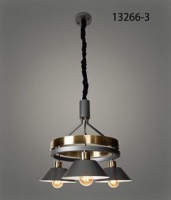 Подвесная люстра Alfa-Light F4124 бронза арт. F4124-37
