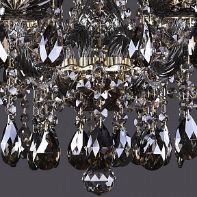 Подвесная люстра Bohemia Ivele Crystal 1413 золото арт. 1413/8/200/G/M731