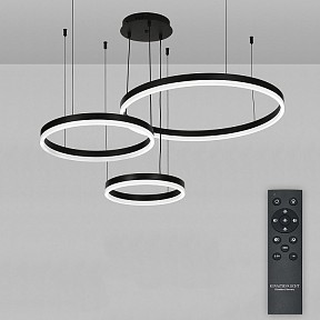 Подвесная люстра Natali Kovaltseva  черный арт. LED LAMPS 81478