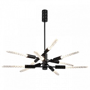 Люстра на штанге Odeon Light Kolos черный арт. 5459/28L