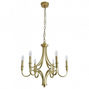 Подвесная люстра Newport DANIELA латунь арт. 3456/С brass