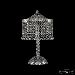 Настольная лампа декоративная Bohemia Ivele Crystal 1920 никель арт. 19201L4/25IV Ni Balls