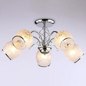 Люстра на штанге Ambrella Light TR хром арт. TR3188