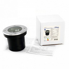 Грунтовый светильник Feron SP2801 серый арт. 48452