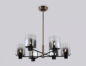 Люстра на штанге Ambrella Light HIGH LIGHT латунь арт. LH57041