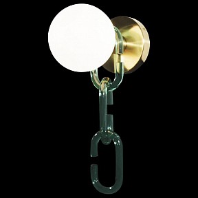Бра Loft it Chain золото арт. 10128W Green