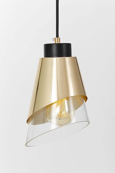 Подвесной светильник LUMINA DECO Fabro золото арт. LDP 7013-1 F.GD+PR